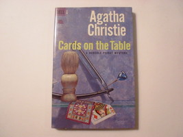 Cards on the Table, Agatha Christie, Hercule Poirot, 1962 Book-Rare Vintage - £12.68 GBP