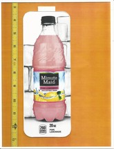 Coke Chameleon Size Minute Maid Pink  Lemonade 20 oz BOTTLE Soda Flavor ... - $57.10 MXN
