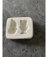 Snowman &amp; Santa Claus Open Pour Ceramic Mold  - €3,00 EUR