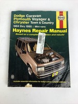 Haynes 30010 Repair Manual Dodge Caravan Plymouth Voyager Chrysler Town/... - $10.89