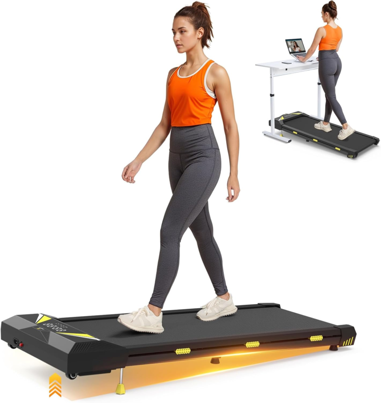 Walking Vibration Pad with APP, 3 in 1 under Desk Treadmill, 2.5HP Low N... - $221.34