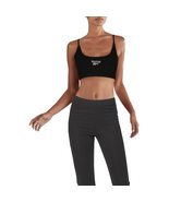 Reebok Small Logo Bra, Black, L - $314.41 MXN