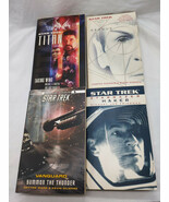 Lot Of (4) Star Trek Novel Paperback Books Taking Wing Vanguard - $24.74