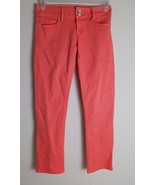 LILLY PULITZER Worth Straight Leg Jeans, Coral (Size 2) - $483.99 MXN