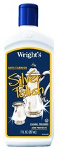Silver Polish &amp; Cream Cleaner Anti Tarnish Clean Sterling Flatware Wright&#39;s 028 - £17.49 GBP