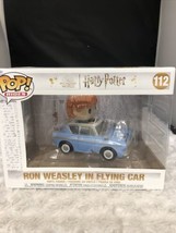 Funko Pop! Rides: Harry Potter - Ron Weasley in Flying Car #112 - £22.84 GBP