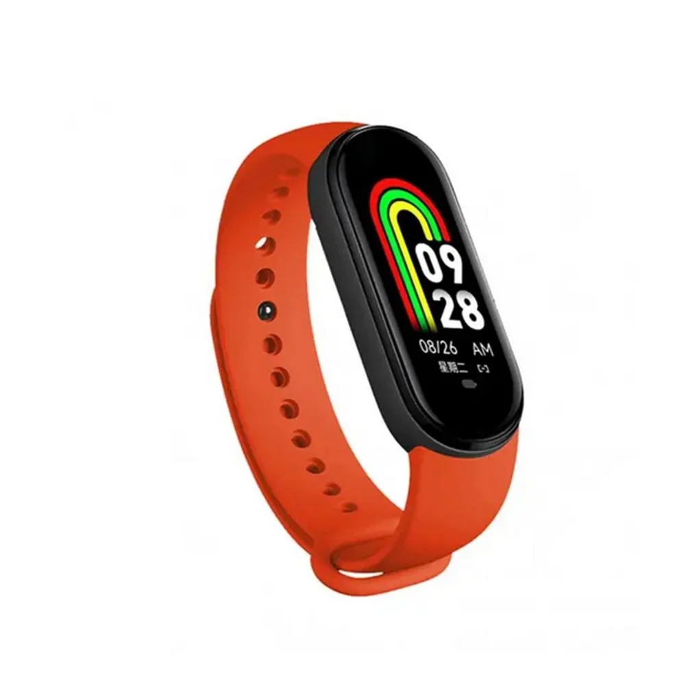 M8 Smart Watch Notification Fitness Tracker Heart Rate Blood Pressure Bl... - £11.96 GBP