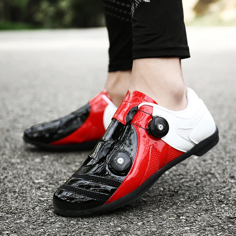 High Quality Men Road Cycling Shoes Bicycle Shoes Lightweight Non-slip Comfortab - £221.52 GBP