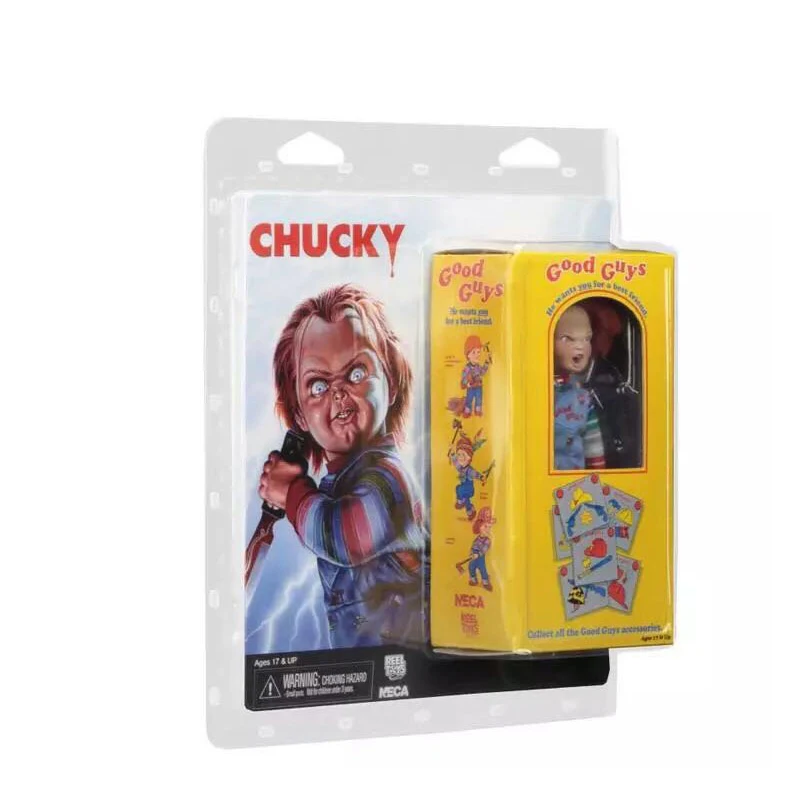 NECA Ghost Doll Revival Chucky cut Chucky Luxury Edition Terror Ghost Do... - $33.28