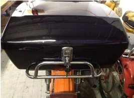 compatible to CT90 TRAIL 90 CT 90 CHROME LUGGAGE Trunk With Lock On Lugg... - £99.00 GBP