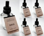 Bath &amp; Body Works DAHLIA Wallflower Scented Oil Refill Bulbs 5-Pack Lot - $34.60