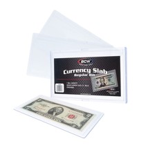 10 BCW Deluxe Regular Bill Currency Slabs - $31.35