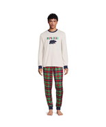 Dearfoams Men&#39;s Plaid Bear Matching Family Pajamas Set, 2-Piece Size 3XL... - $37.48 CAD