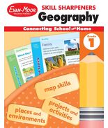 Evan-Moor Skill Sharpeners Geography Workbook Grade 1 Paperback - $18.78 CAD