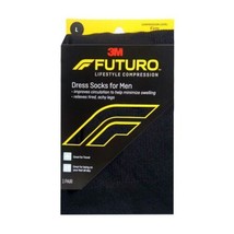 FUTURO Restoring Dress Socks, Large, Black, Male - $17.99