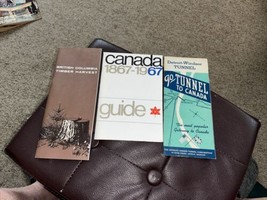 1967 Expo67 Centennial Canada Guide Book. A62 2 Bonus Pamphlets - £7.19 GBP