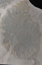 M53 - Ceramic Glass Enamel Waterslide Vintage Decal - 6 Flowers - 2&quot; - $1.50