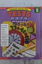 Scholastic Success With Math Tests: Grade 5 - £6.91 GBP