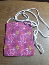 Crossbody Purse Hipster Bag Mini Multicolor Power Flower Pockets - £5.89 GBP