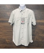 Wrangler ATG Polo Shirt Adult Large Logo Tan Casual Men Golf Gorpcore Hi... - $41.74 CAD