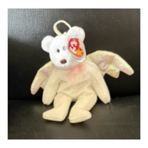 Ty Beanie Baby Halo Angel Bear Plush Stuffed Animal Toy Vintage RARE Col... - $18.81