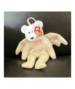 Ty Beanie Baby Halo Angel Bear Plush Stuffed Animal Toy Vintage RARE Col... - $18.81
