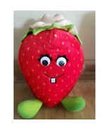 Del Monte Country Strawberry Fruit Vintage 1988 Plush Stuffed Promo Toy 10&quot; - $222.00 MXN