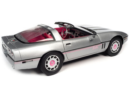 1986 Chevrolet Corvette Convertible Silver Metallic with Pink Interior &quot;Barbie&quot;  - £120.33 GBP