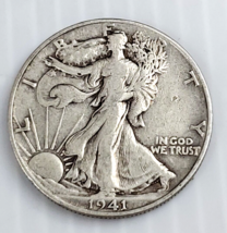 Walking Liberty Half Dollars 90% Silver Circulated CHOOSE YEAR AND QUANT... - £14.82 GBP