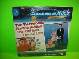 The Fleetwoods Frankie Avalon Chiffons Ad Libs Vinyl LP Record Italy 1981 Venus - £14.74 GBP