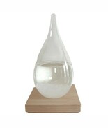 Storm Glass OB Weather Forecast Desktop Raindrop Glass Decoration SS - $35.07 CAD