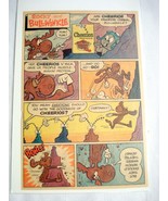 1964 Cheerios Ad Rocky and Bullwinkle Going Up the Mountains General Mills - £6.26 GBP
