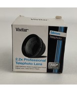 Vivitar 2.2x Professional Telephoto Lens 58mm High Auto Focus Definition... - $33.77 CAD
