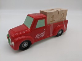 Hallmark Channel - Red Ceramic Truck Countdown to Christmas Calendar - £17.51 GBP