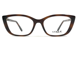 Vogue Eyeglasses Frames VO 5217 2386 Brown Tortoise Cat Eye Full Rim 53-17-140 - £40.88 GBP