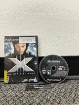X-Men: The Official Game Playstation 2 Item and Box Video Game - £5.99 GBP