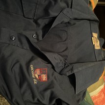 Titleist By Corbin Polo Shirt Mens XL navy Blue Short Sleeve Grosse Ile Lle - $24.94
