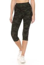 Multi-color Print, Cropped Capri Leggings In A Fitted Style With A Bande... - $6.00