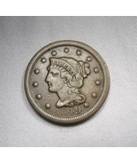 1849 Large Cent VF Coin AM649 - £49.82 GBP