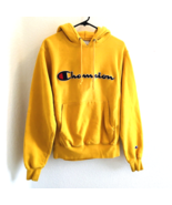 Vtg Champion Spell Out Hoodie Size Small Reverse Weave Hooded Embroidered - £44.82 GBP