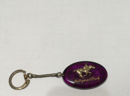 Hollywood park horse racing track key ring chain souvenir - $367.35 MXN