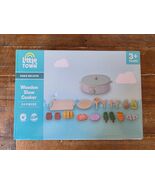 Aldi Little Town Wooden Slow Cooker Toy Brand New Unopened - $38.38 CAD