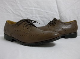 Sandro Moscoloni Size 11 M Forge Leather Brown Oxfords New Mens Shoes NWOB - $107.91