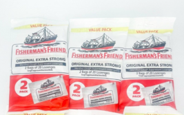 Fishermans Friend Extra Strong Menthol Cough Suppressant 40 Lozenges Lot of 3 - £18.04 GBP