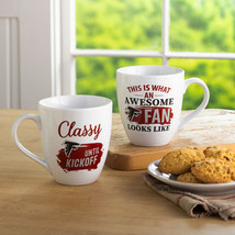 Atlanta Falcons Coffee Mug 17oz Ceramic 2 Piece Set with Gift Box - $84.49