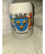 Beer Stein .5L Wiesbaden German Breweriana Brewcore Beercore - $14.00