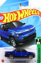 Hot Wheels Silverado EV RST BLUE - $5.89