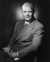 Portrait of 34th US President Dwight D. Eisenhower Ike Photo Print - £6.89 GBP+