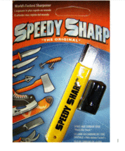 &quot;The Original&quot; Speedy Sharp Carbide Sharpener, Knife Sharpener, yellow - $13.58