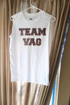 TEAM VAG Sleeveless Workout Shirt Small - £7.00 GBP